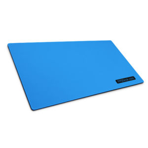 Blue mouse pad
