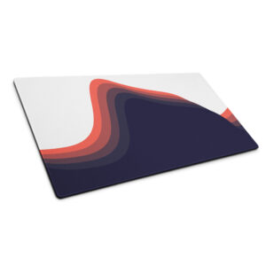 Wave mouse pad
