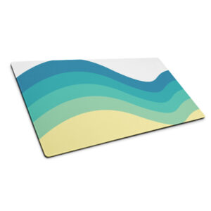 Blue Wave mouse pad