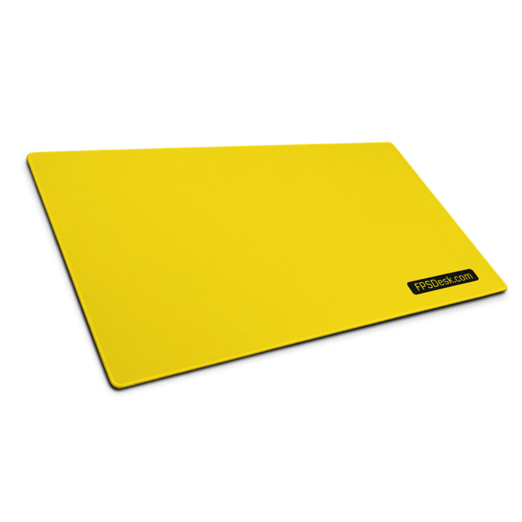 Yellow mouse pad