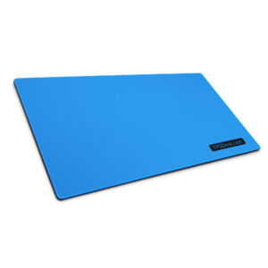 Blue mouse pad