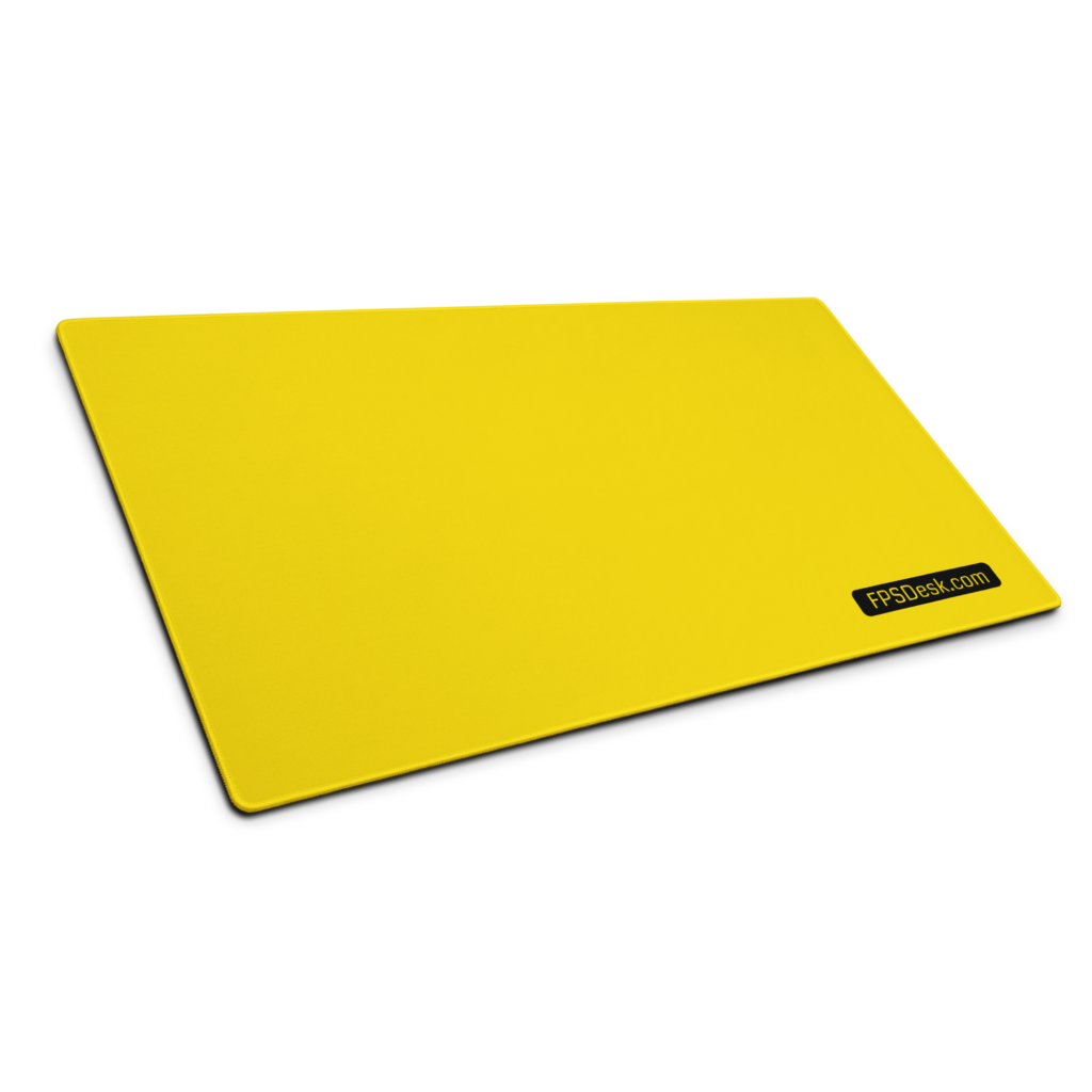Yellow mouse pad