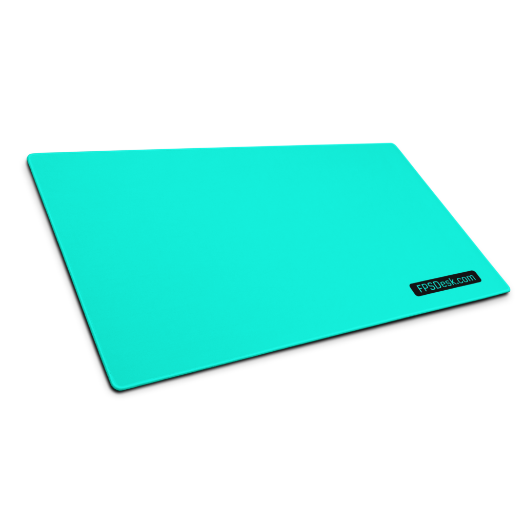 Turquoise mouse pad