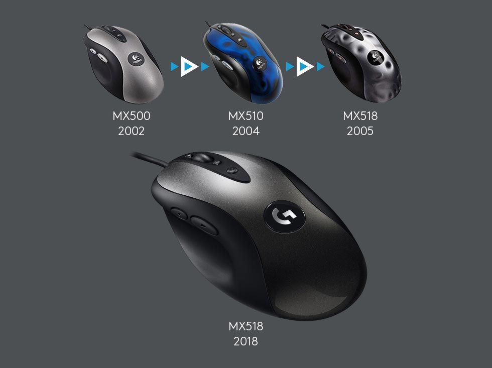 MX500, MX510, original MX518 and revived MX518 by generation